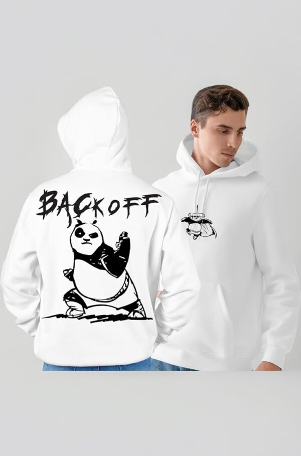 Hoodie white (Graphic)