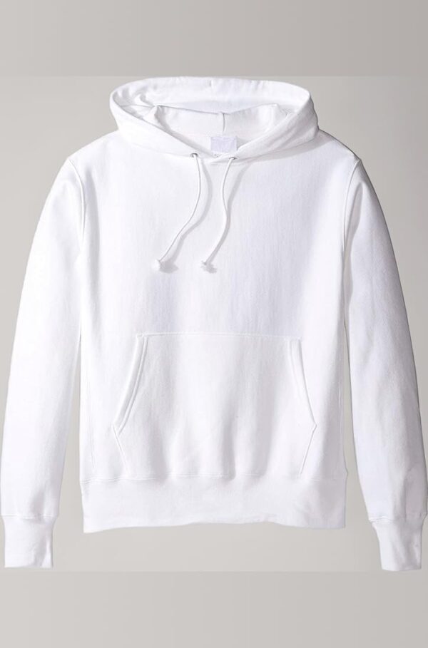 Hoodie white (Plain)