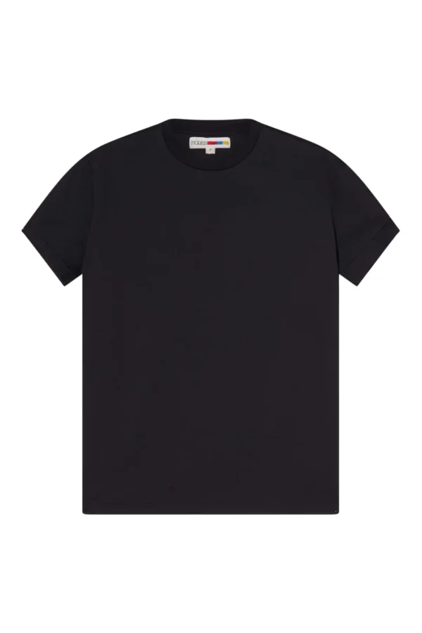 Regular black T-shirt (Plain) 2
